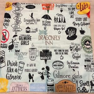 Gilmore Girls Pillow Cover NWOT